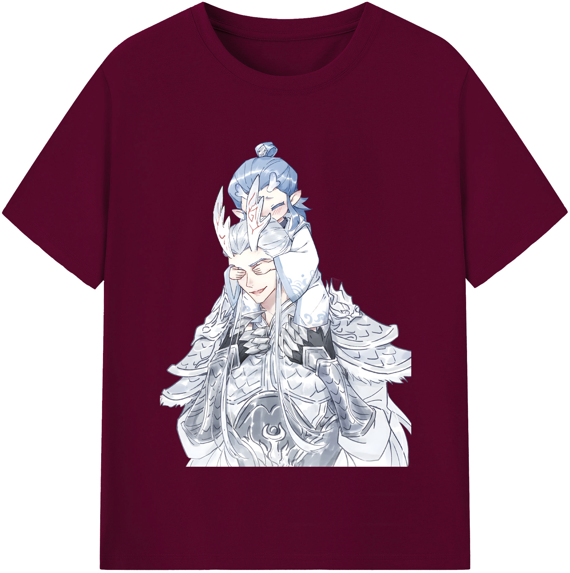 （画像用） Ne Zha 2 ナタ 魔童の大暴れ レディースカジュアルプリントTシャツ（綿100％）